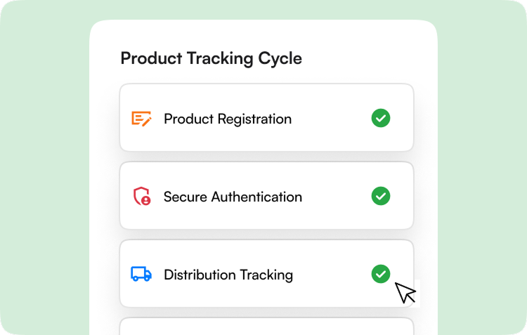 products tracking cycle